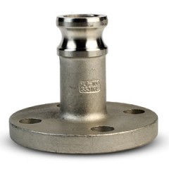 Камлоки нержавеющие с фланцем Камлоки нержавеющие с фланцем