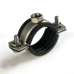 Хомуты сантехнические с гайкой М8 Хомуты сантехнические с гайкой М8